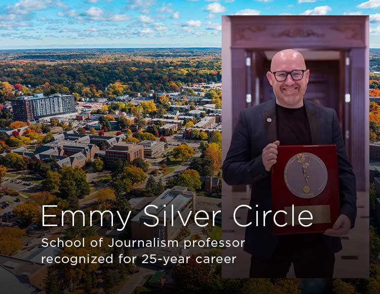 Emmy Silver Circle: School of Journalism professor recognized for 25-year career