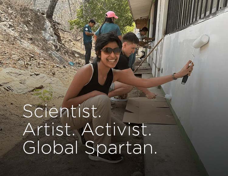 Scientist. Artist. Activist. Global Spartan.
