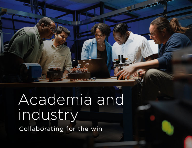 Academia and industry: Collaborating for the win