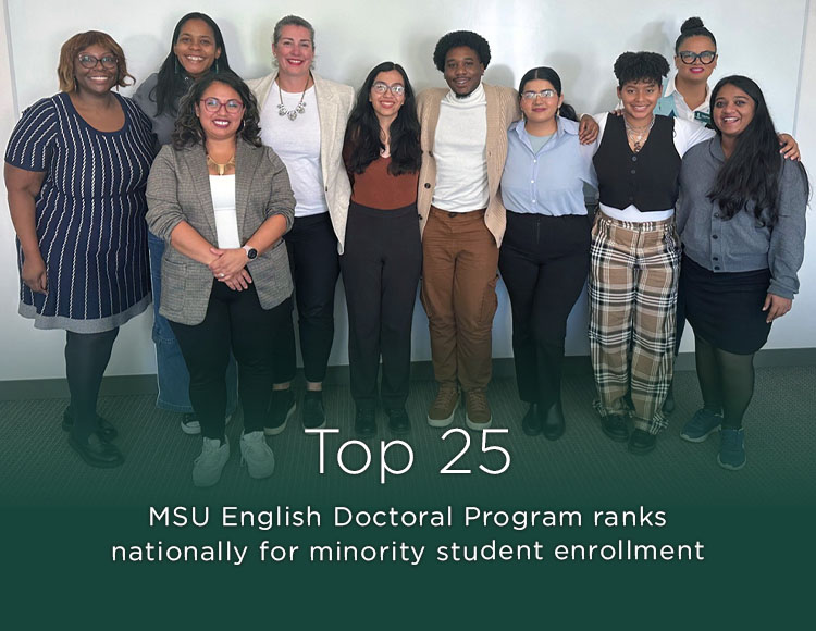 Top 25: MSU English Doctoral Program ranks nationally for minority student enrollment