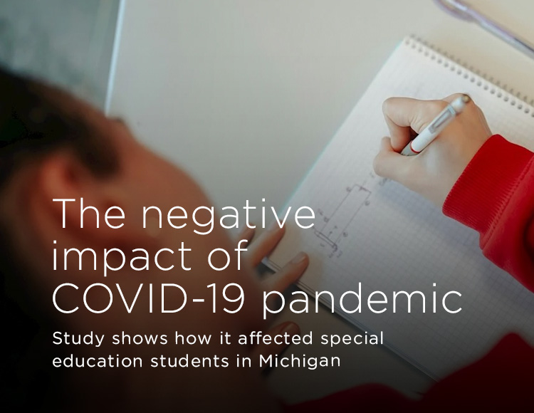 The negative impact of COVID-19 pandemic: Study shows how it affected special education students in Michigan