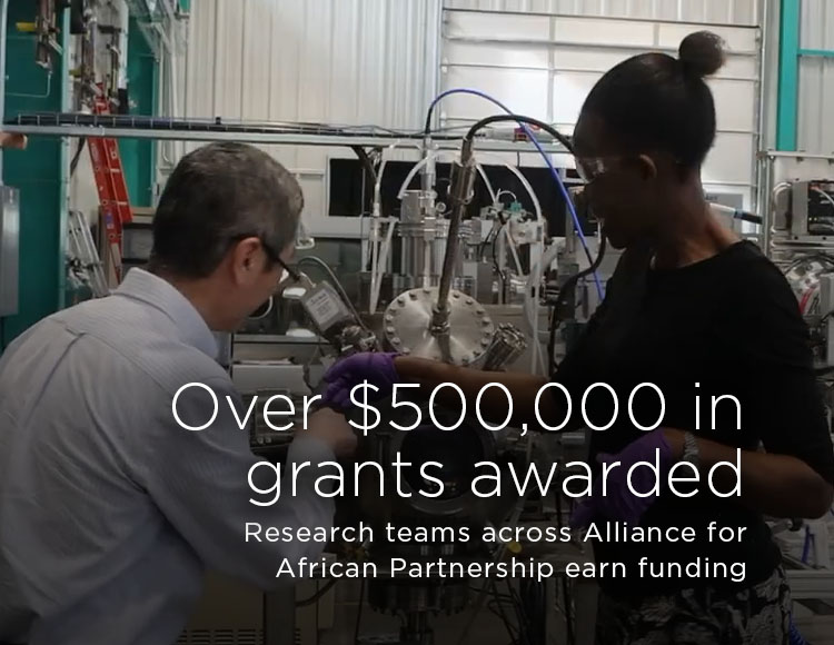 Over $500,000 in grants awarded: Research teams across Alliance for African Partnership earn funding